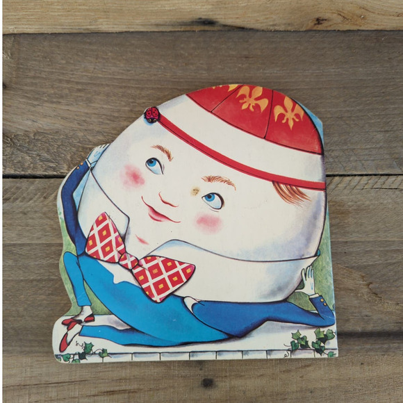 Vintage 1971 The Humpty Dumpty Book A Golden Shape Book - Picture 3 of 11